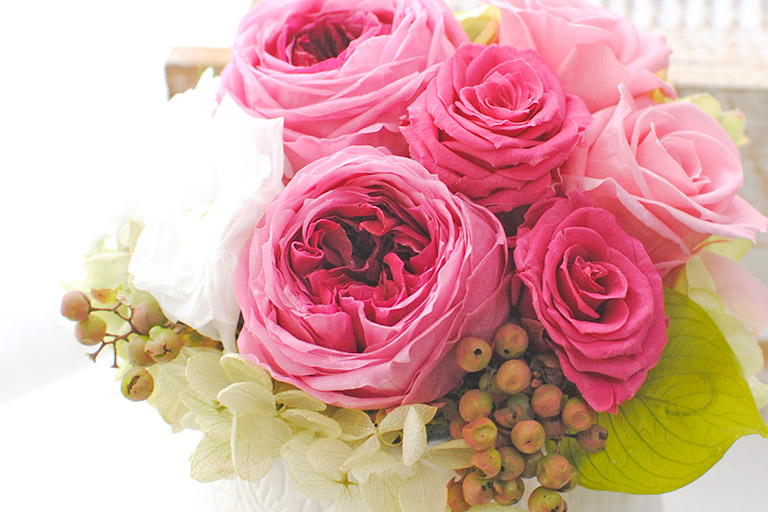 プリザーブドフラワー